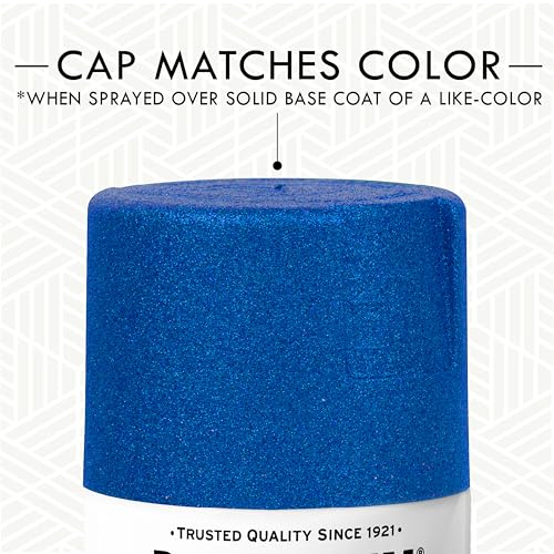 Image of Rust-Oleum 299425 Specialty Glitter Spray Paint, 10.25 Oz, Royal Blue