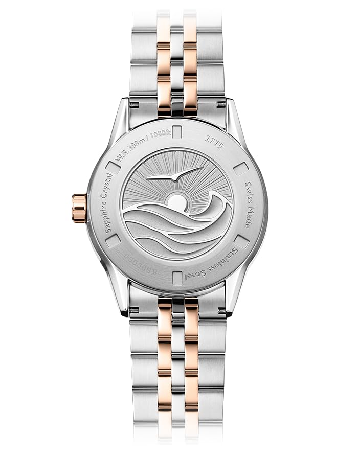 RAYMOND WEIL Freelancer Diver Men's Automatic Watch, Black Dial with Indexes, Two-Tone Stainless Steel Bracelet, 42.5 mm (Model: 2775-S51-20051)4