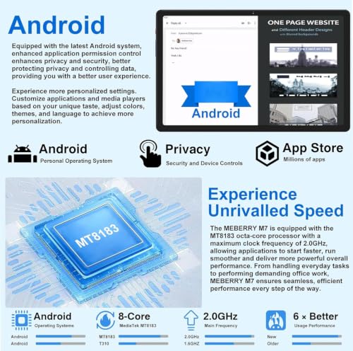 Image of Tablet Android Tablet PC 10.36-Inch 2K Screen 16GB RAM + 256GB ROM + TF 1TB Octa-Core 2.0 GHz / 2000 * 1200 8600 mAh / 5MP + 13MP / 5G WiFi /Bluetooth 5.0, with Protective ase Black