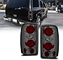 AmeriLite for 2000-2006 Chevy Tahoe Suburban/GMC Yukon Denali XL Euro Style Smoke Replacement Taillights Assembly Set - Passenger and Driver Side
