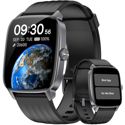 Pedometer Watch No APP/Phone Required, 1.85' Display Fitness Tracker Watch with Pedometer, Calories...