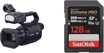 動作品✨美品✨パナソニック デジタルビデオカメラ SDカード　予備バッテリー付 Amazon | 【SDカードセット】パナソニック 4K ビデオカメラ X2000 SD