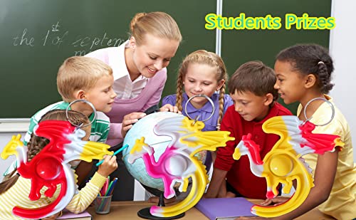 Image of 30 Packs Funny Summer Present Unique Mini Dragon Assorted fidgets Bubble Toys for Kids Children Classroom Students Gifts from Teacher,Birthday Party Favors