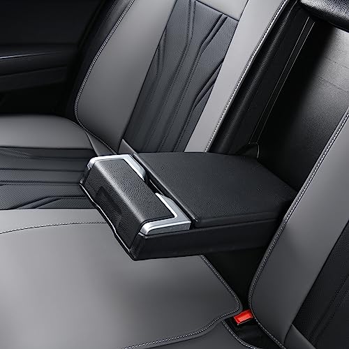 Image of FLORICH Seat Covers for Cars, Waterproof Seat Covers, Leather Car Seat Covers 2 Pack, Universal Seat Cushion Protector for Most Cars Trucks SUV-Gray&Black