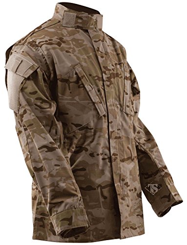 Tru-Spec Tactical Response Uniform Shirt for Men - NYCO Ripstop, Reinforced Shoulders, Hook-and-Loop Sleeve Pockets
