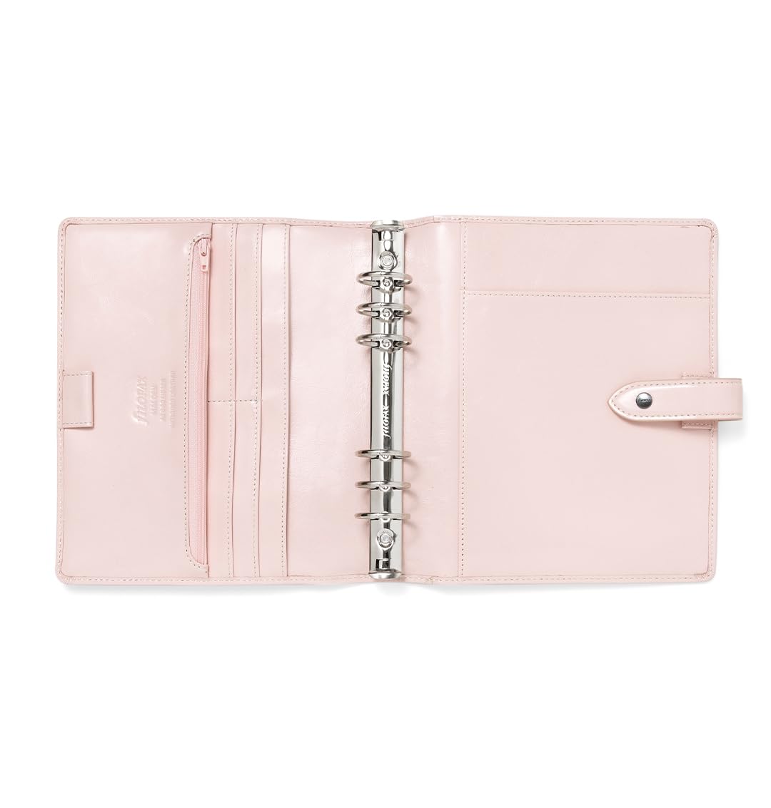 Filofax Malden A5 Leather Organiser - Pink - Image 3