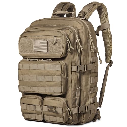 Image of Falko Tactical Backpack for Men and Women 50L Backpack 2.4x Stronger Large Military Molle Rucksack, Bugout Backpack Outdoors