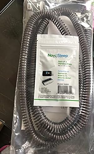 Image of AirSense 10 ClimateLineAir Tubing Standard, 2m Heated Hose and Pack of 3 Standard airsense 10 Filters by Novosleep
