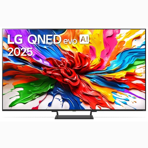 LG TV QNED Evo AI 2025 | 65QNED93A | 65 Zoll (164 cm) | MiniLED 144 Hz | Prozessor α8 AI 4K Gen2 | Dolby Vision & Atmos | Alexa