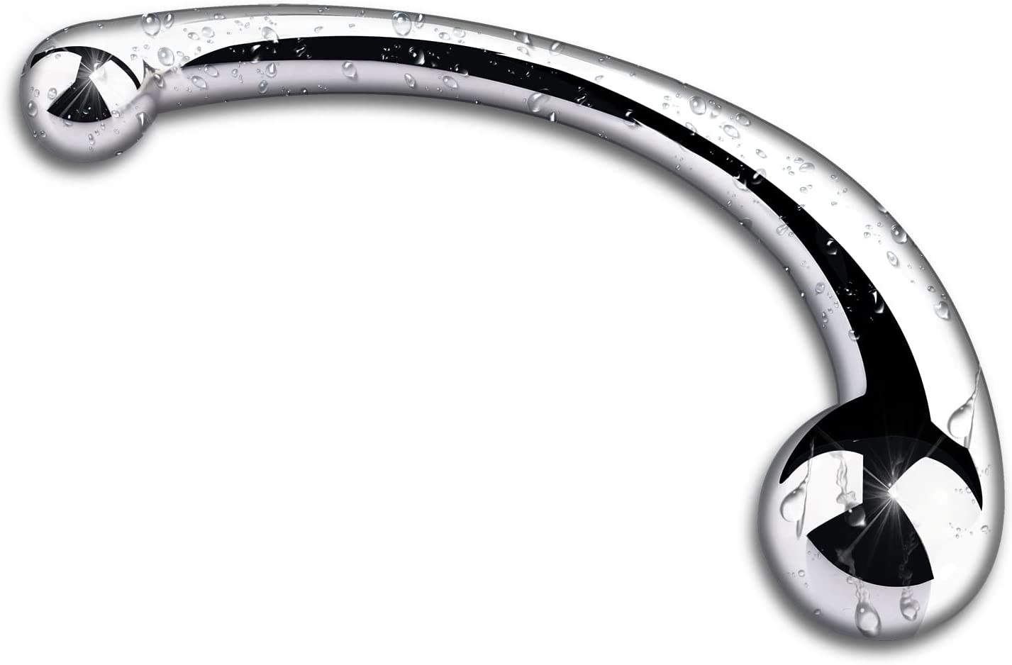 Pure G Spot Metal Wand Anal Prostate Massage Stick Polished Steel Massager Hard Dildo 492 7 G