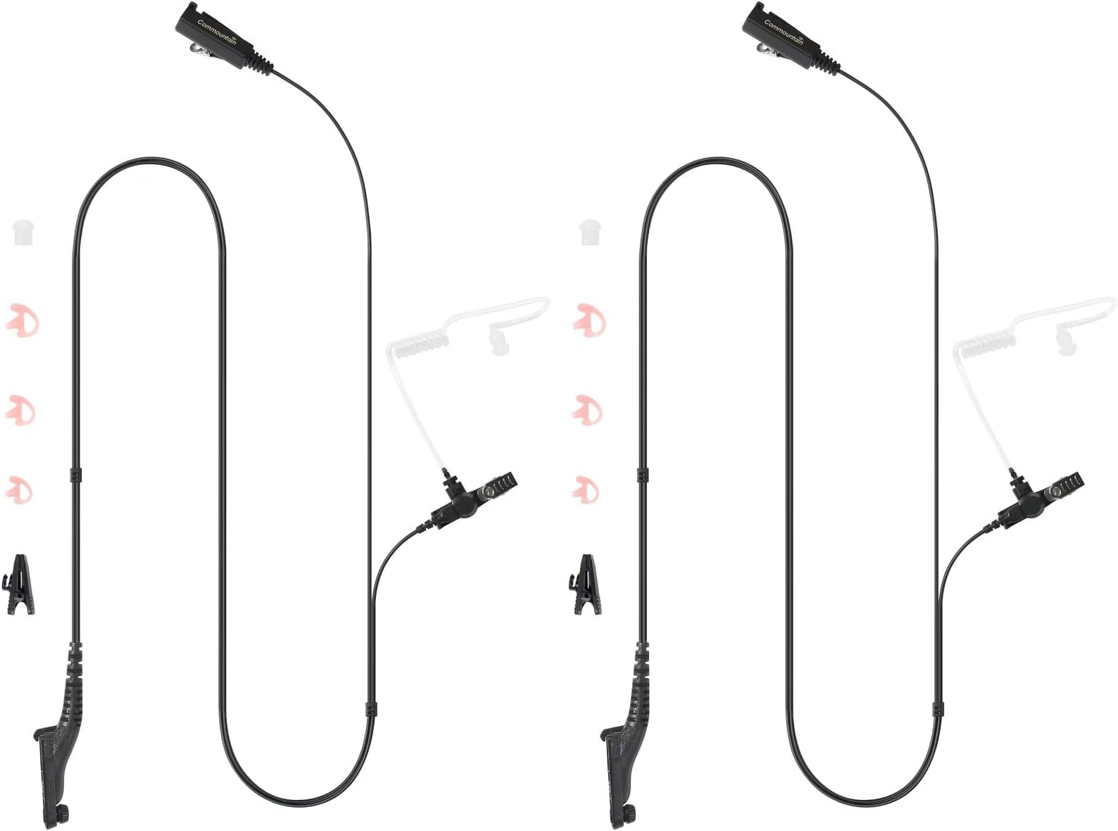 commountain APX 6000 XPR 7550e Earpiece w/Mic Compatible