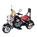HOMCOM Moto Electrica Infantil Bateria Recargable Niño 3 Años Cargador 3 Ruedas 2.5km/h