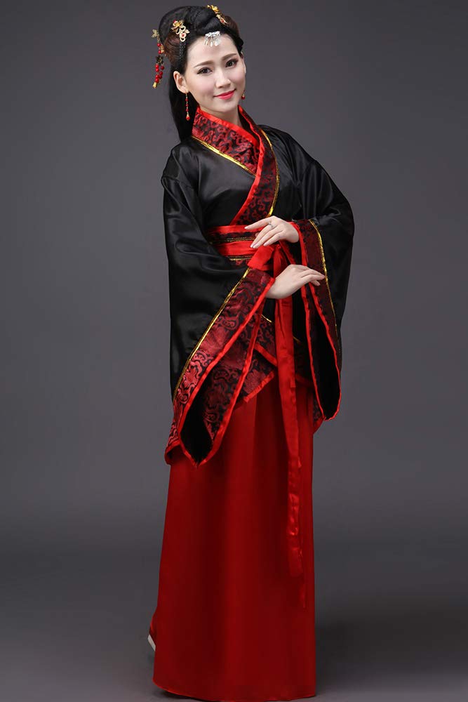Damen Kleidung Tang Anzug - Altertümlich Chinesischen Stil Traditionellen Kostüm Hanfu Kleider - für Bühnenshow Performances