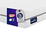 Traumnacht Kinder- und Jugendmatratze - Orthopädische 7-Zonen Kaltschaummatratze mit atmungsaktivem Funktionsbezug, Öko-Tex zertifiziert, 100 x 200 cm, Höhe 13 cm, allergikerfreundlich