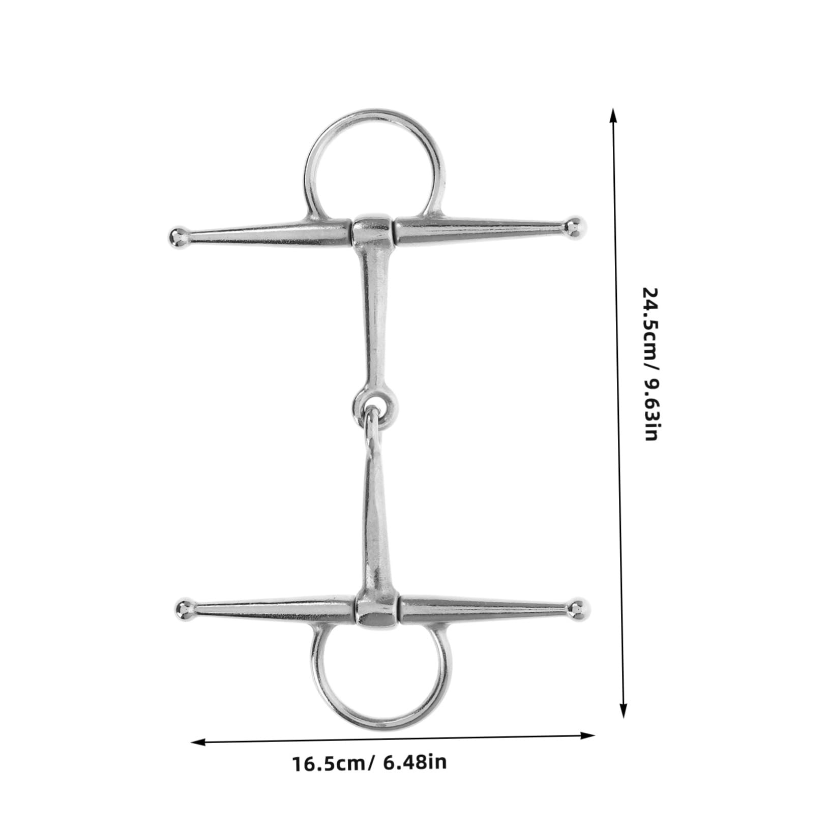 VANZACK Ergonomic Horse Bit Accessories Eye Bolt Tack Accessory Horse Ring Eye Bolt