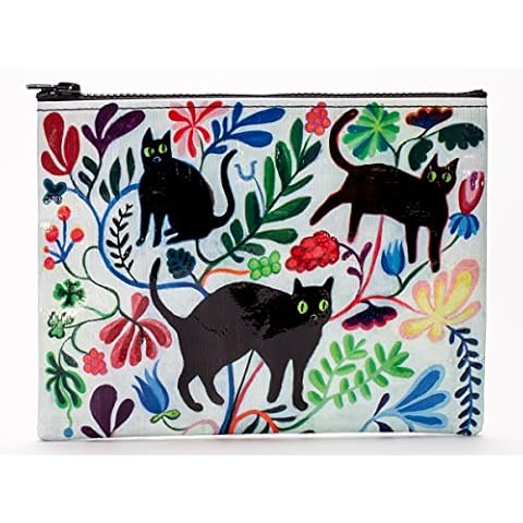 Blue Q Zipper Pouch Here Kitty Cover