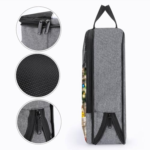 Bolsas de polvo para zapatos deportivos y de viaje con cierre seguro 5