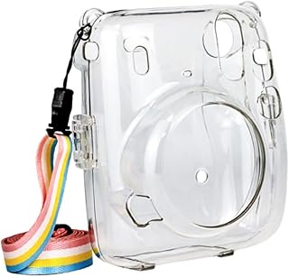 Uonlytech Bolsa Pequena Para Câmera Capa De Câmera Em Pvc Bolsa De Transporte Para Câmera Capa De Ombro Capa De Pvc Capa De Câmera De Plástico Capa De Câmera Instantânea Mini Capa Crossbody