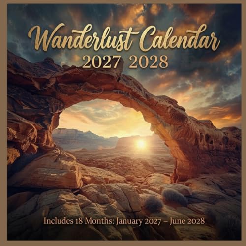 Wanderlust Calendar 2027-2028 image 2