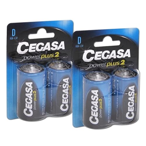 Preisvergleich Produktbild 4x 1,5V Batterie, Mono D, geeignet für Ultraschallgerät