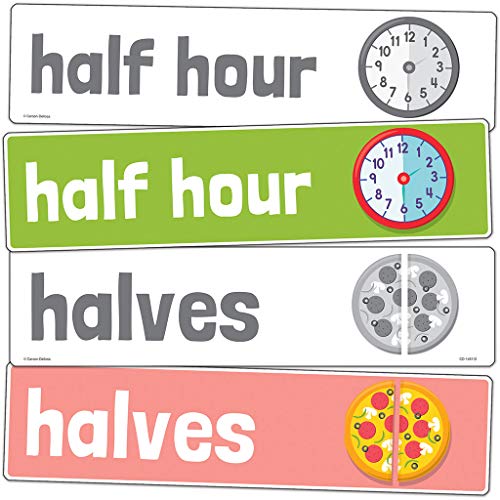 Carson Dellosa Math Word Wall, Grade 1 Learning Cards - Image 3