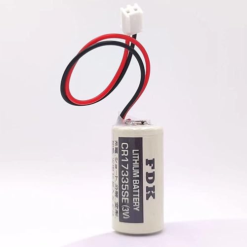 Miniatura 6 de DDYAN FDK CR17335SE - Batería PLC de 3 V para controlador de robot Epson RC Series Batería R13B060003 no recargable (10X CR17335SE)