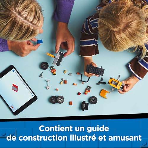 Lego City La Chargeuse De Chantier Jaune 60450 Lego La Boite - vue 5