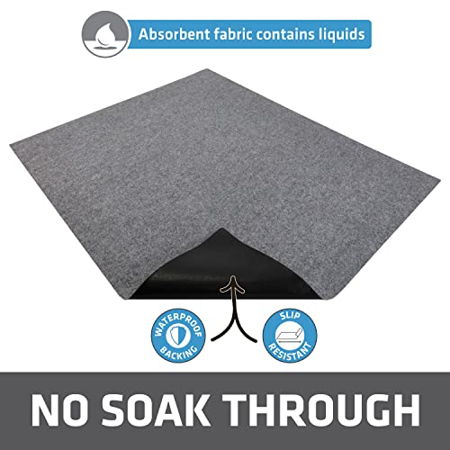 Image of Drymate 12-Pack Washable Pee Pads for Dogs (29x36), Waterproof, Absorbent, Slip-Resistant, Reusable Pet Training Potty Puppy Mats, Housebreaking, Incontinence Bed Pads, Crate, Kennel (USA Made)