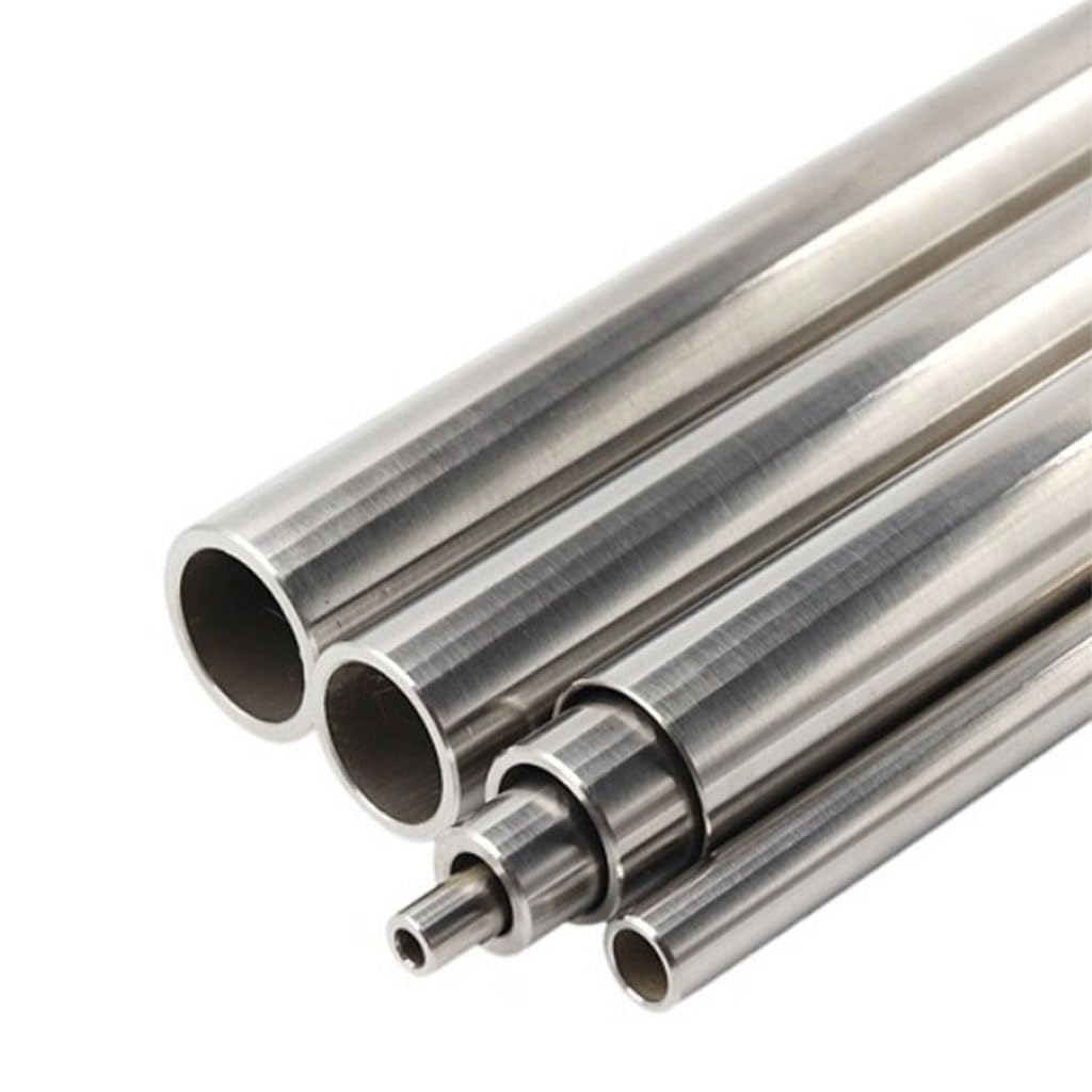 Lirhiqygf 250Mm Ss 304 Round Capillary 500Mm Long/250Mm/6Mm*4Mm*1Pcs