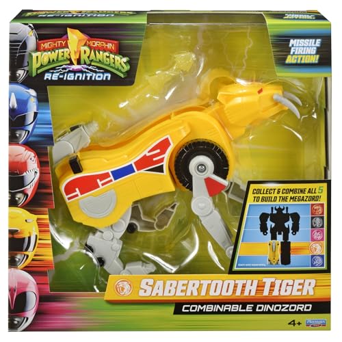 Mighty Morphin Power Rangers- Saber-Toothed Tiger Dinozord