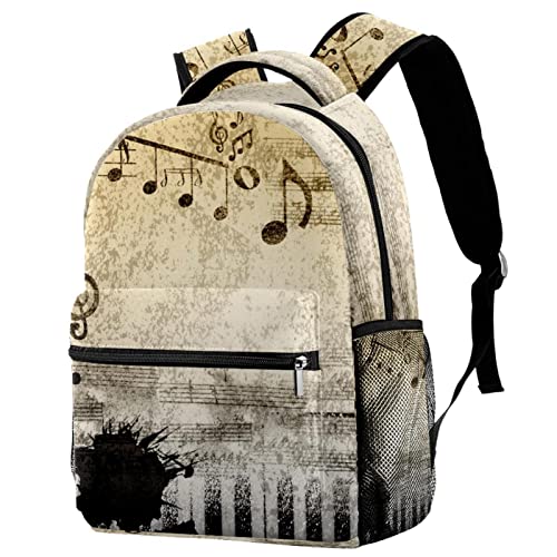 Bolsos de hombro de música retro para senderismo y camping en la naturaleza 1