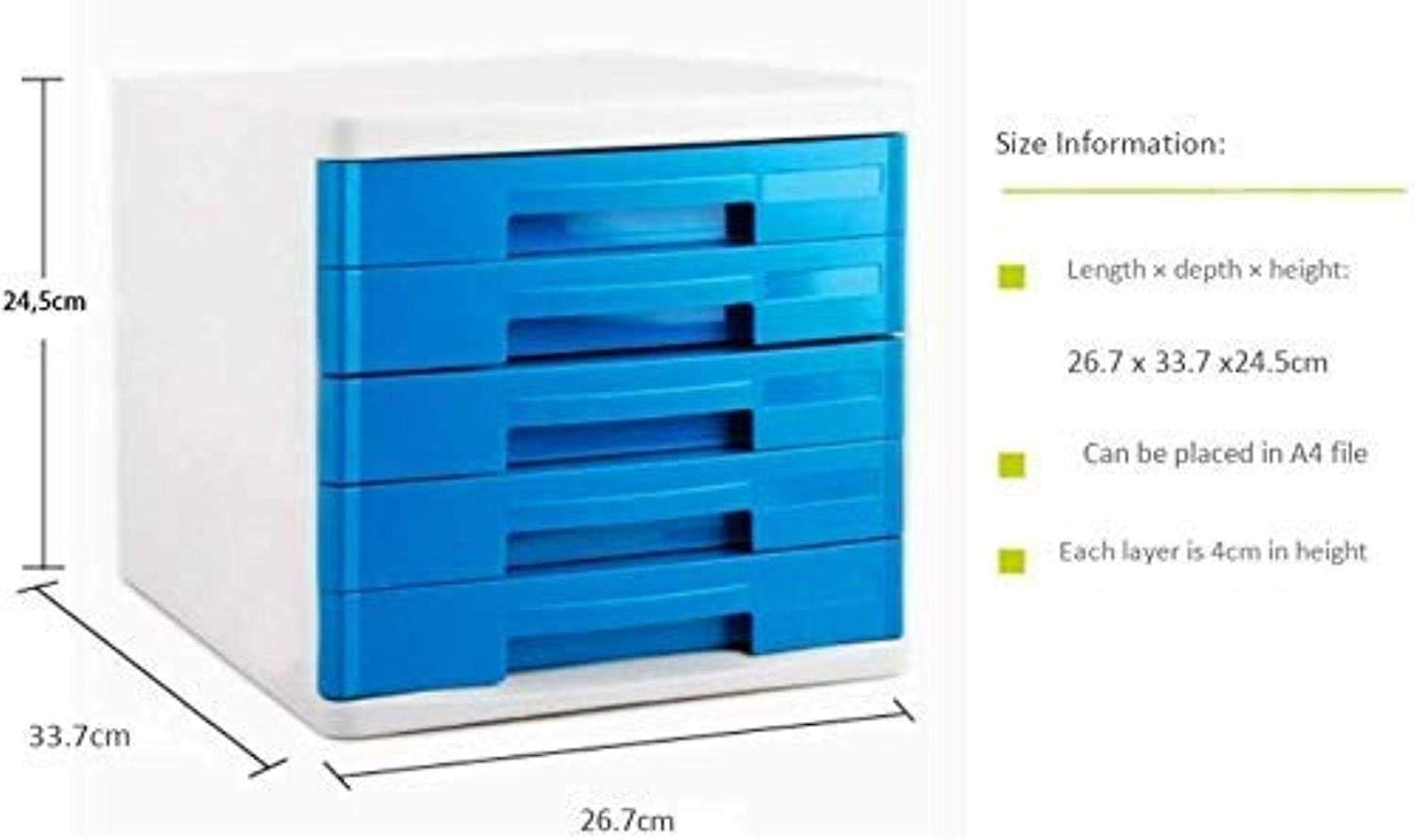 Sto nizer - Armadietto portadocumenti da ufficio in plastica A4 con Ders Aktenschrank/Rack per documenti e dati sicuri Sto perfetto per uso domestico e ufficio