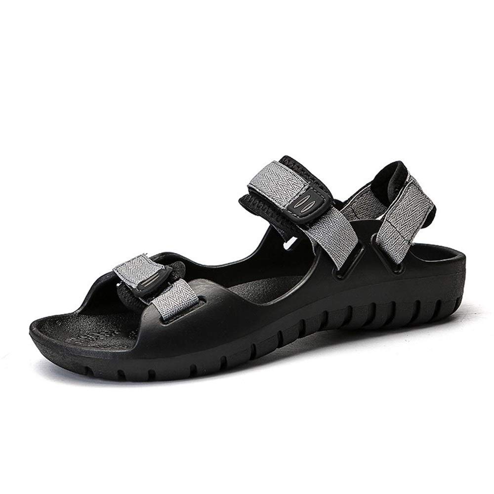 Ai-le classic design Sandals For Men Outside  Waterproof Shoes Slip On Style Cloth Substantial Hook Outsole Perfect and comfortable (Color : Red Wine, Size : 40 EU)