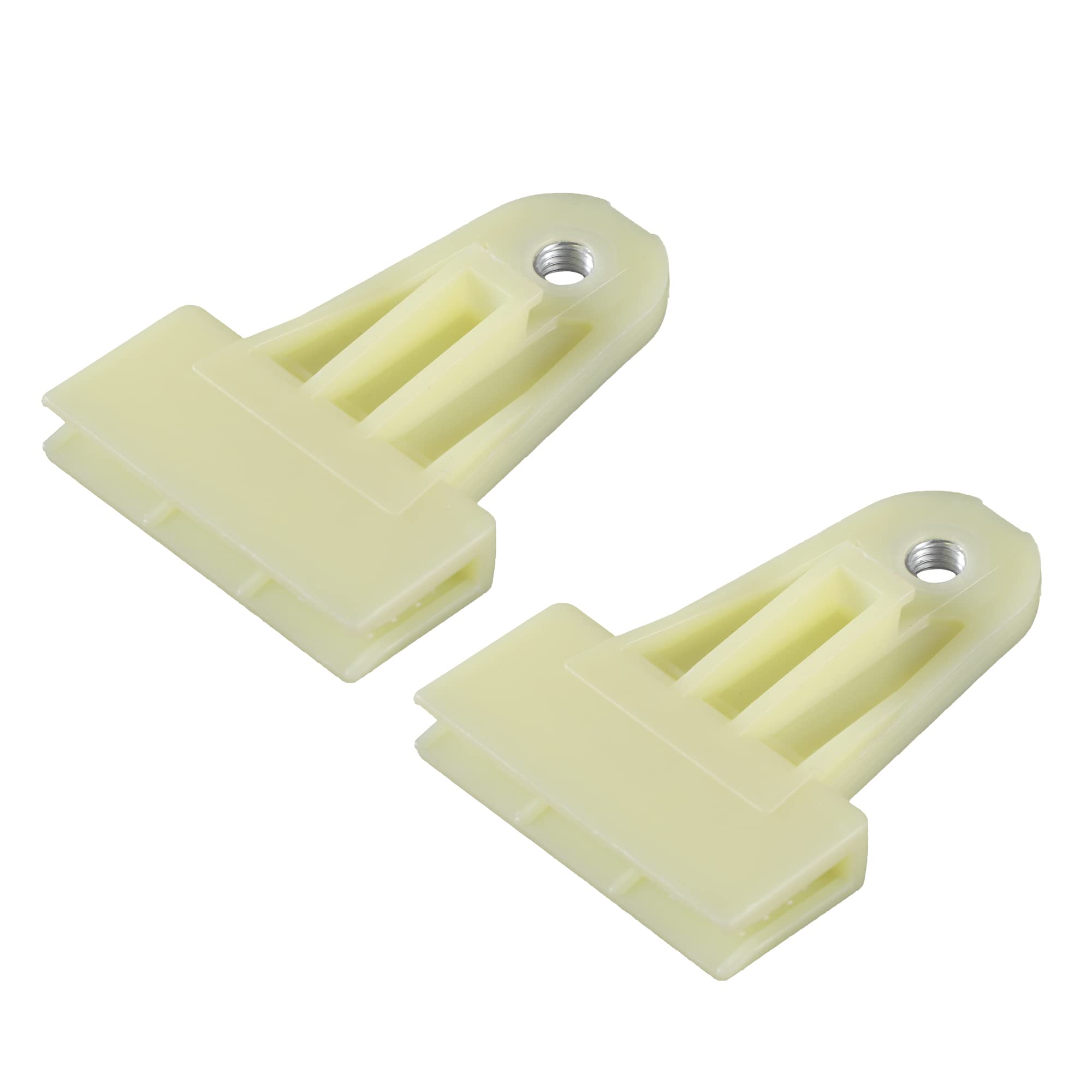 A ABSOPRO 2pz Vetro Canale Fermo Clip, 2.05x1.77x0.47 Per Auto