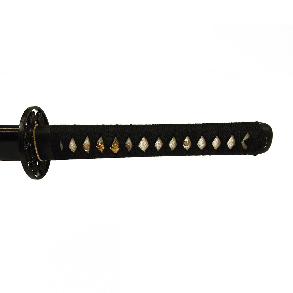 Wakizashi Samuraischwert scharf – aus Carbonstahl – Handgefertigt | Echtes Schwert - Kurzschwert - 1045 Carbonstahl - 78 cm im traditionellen Design inkl. Saya & Schwertbeutel