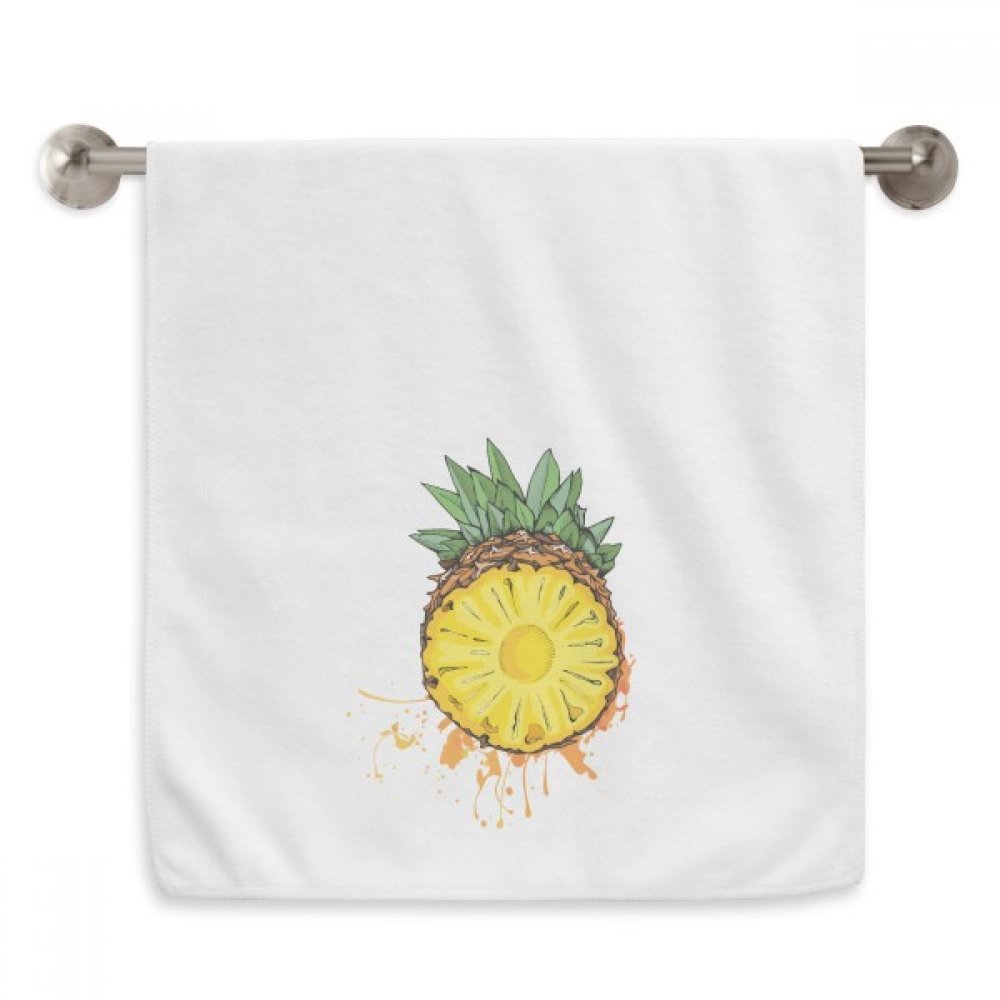 Serviette Ananas Jaune Fruit Tropical absorbante contre la peau sensible