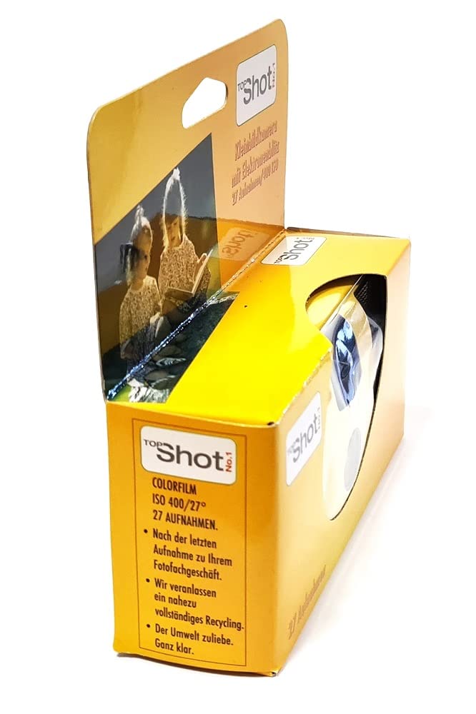 Lot de 3 appareils Photo jetables Topshot 1A - Jaune