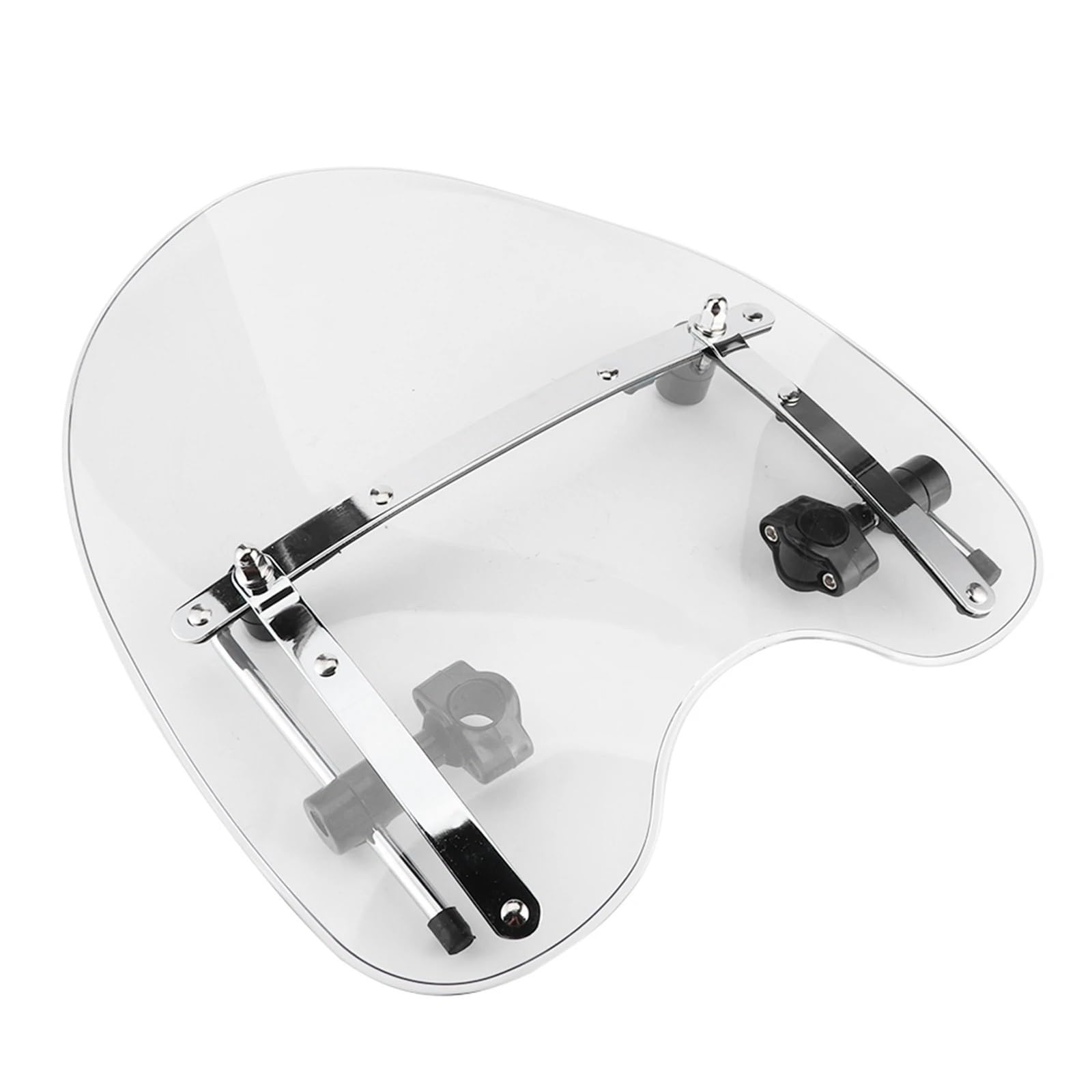 Owiewki motocykli Uniwersalna szyba motocyklowa 22‑25 mm, mocowanie na kierownicę, akcesoria motocyklowe