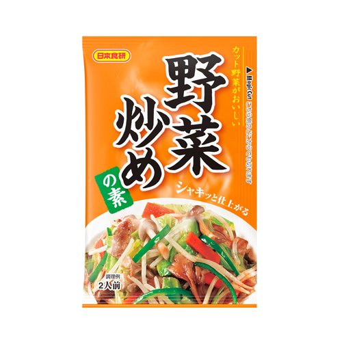 Amazon | 日本食研 野菜炒めの素 15g×6個 | 日本食研 | ごはん・料理の