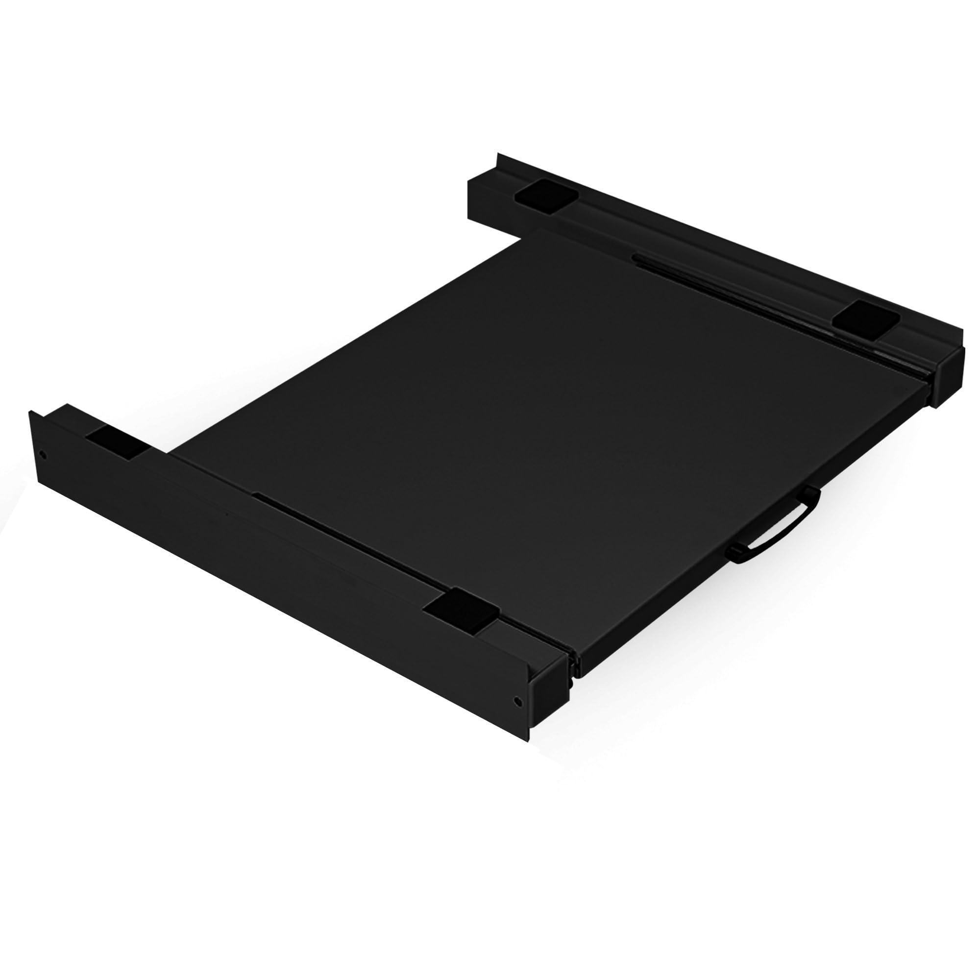 Vonia Verbindungsrahmen Waschmaschine Trockner Universal – Stapelkit mit Ausziehbarem Plateau – Anti-Vibrations-Dämpfer – Für Waschmaschine Trockner