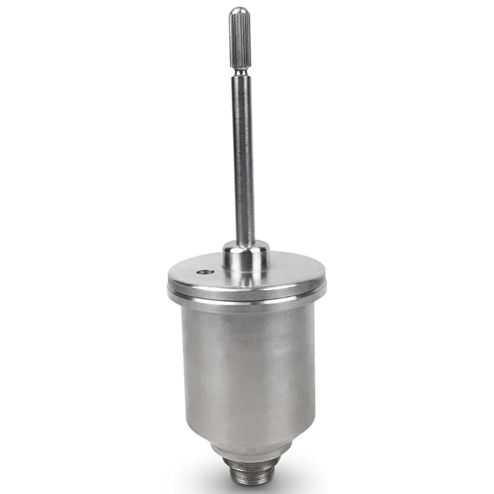 Este Vaso de viscosidad, Vaso de inmersión de Acero Inoxidable con Soporte Ajustable para medir la suavidad de Pintura, Aceite, Tinte, Salsa, Miel, Ideal para Pruebas de precisión.
