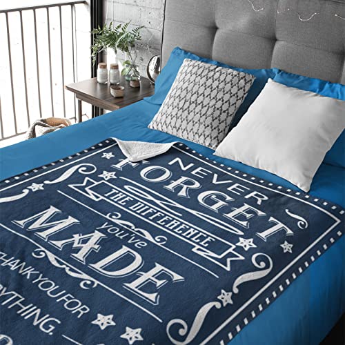 Wisegem Retirement Gifts For Men - Retirement Gifts For Women -Retirement Gift Blanket 60"X 50" - Farewell Gifts For Coworker Boss - Gifts For Coworkers Men - Happy Retirement Throw Blankets #TOP3