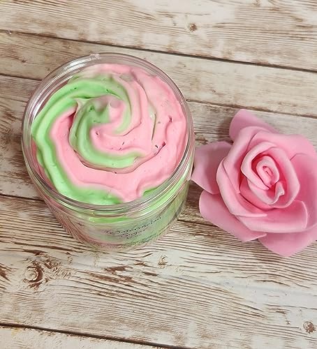 Generic Watermelon Sugar Whipped Emulsified Body Butter. Handmade Shea & Mango Butter Luxury Body Frosting. All Natural Body Butter thumb #5