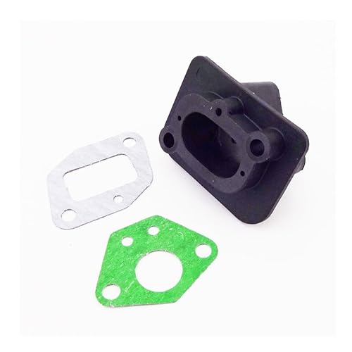 Miniatura 2 de TC-Motor Junta de tubo de entrada de plástico colector de entrada para 2 tiempos 33cc 43cc 49cc motor Goped Scooter ojo de gato Pocket Bike Kids Moto