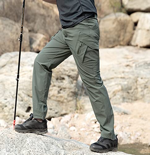 Refire Gear Men'S Quick Dry Tactical Summer Lightweight Outdoor Hiking Cargo Pants thumb #6