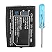 Batterie Universelle Compatible pour Nintendo, Batterie de Remplacement pour Nintendo 3DS/2DS, Batterie Rechargeable de 2000mAh 3.7v