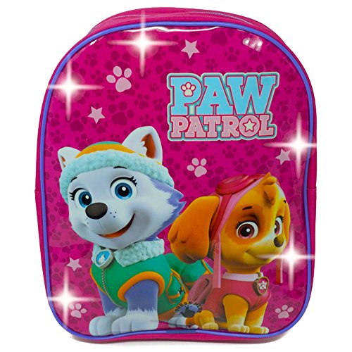 Preisvergleich Produktbild PAW PATROL 1029HVL-6258 Skye und Everest LED-Rucksack, 31 cm