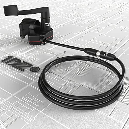 1PZ D1E-VNE Motorrad Daumengas 22 mm Daumen Gaspedal Controller mit Gaskabel Ersatz für 50cc 70cc 90cc 110cc 125cc Pocket Bike Motorrad ATV Dirt Bike