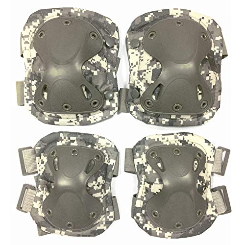 Gifftiy Volleyball Knee Padsmilitary Tactical Knee Pads & Elbow Support Paintball Airsoft Kneepad Knee Protector Set Hunting Skate Scooter Kneepads Sports Kneepad_Elbow_Pads