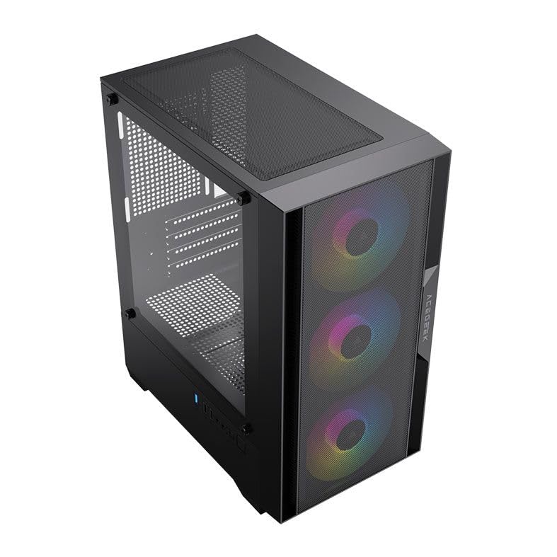 Gabinete Gamer Acegeek Stratus Mesh | Rainbow | Mid-Tower